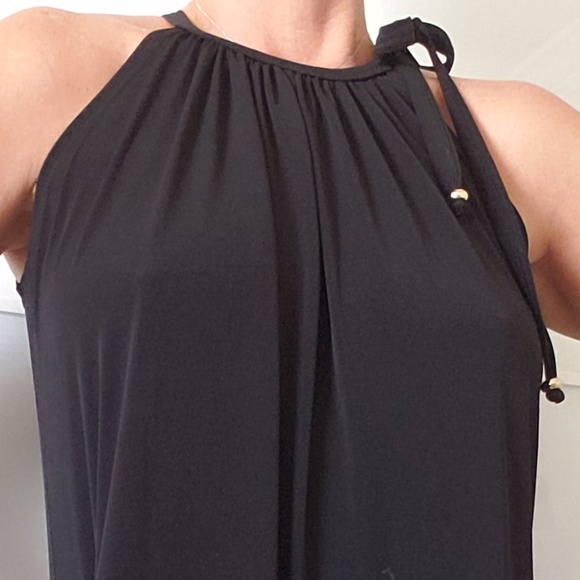 Black Strap Loose Maxi Dress - A Collection - Picture 6 of 6